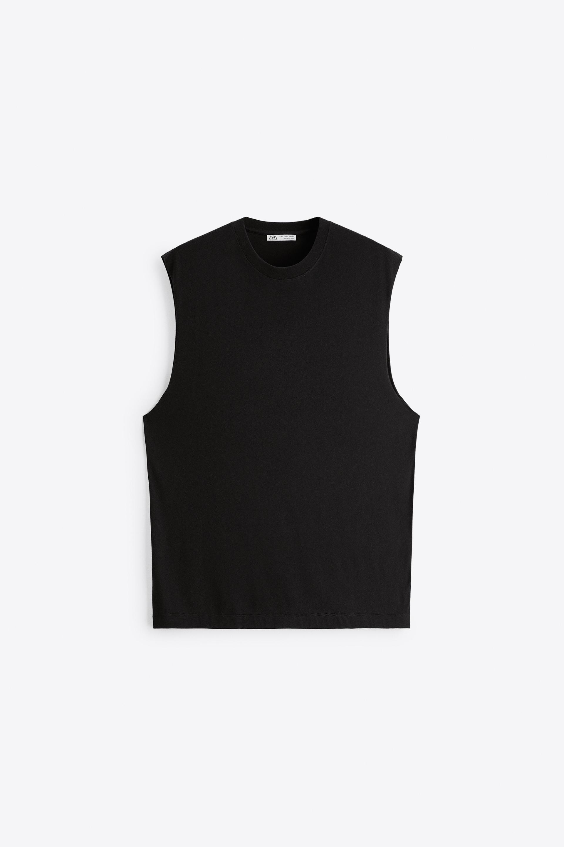 Zara tank top black Clearance