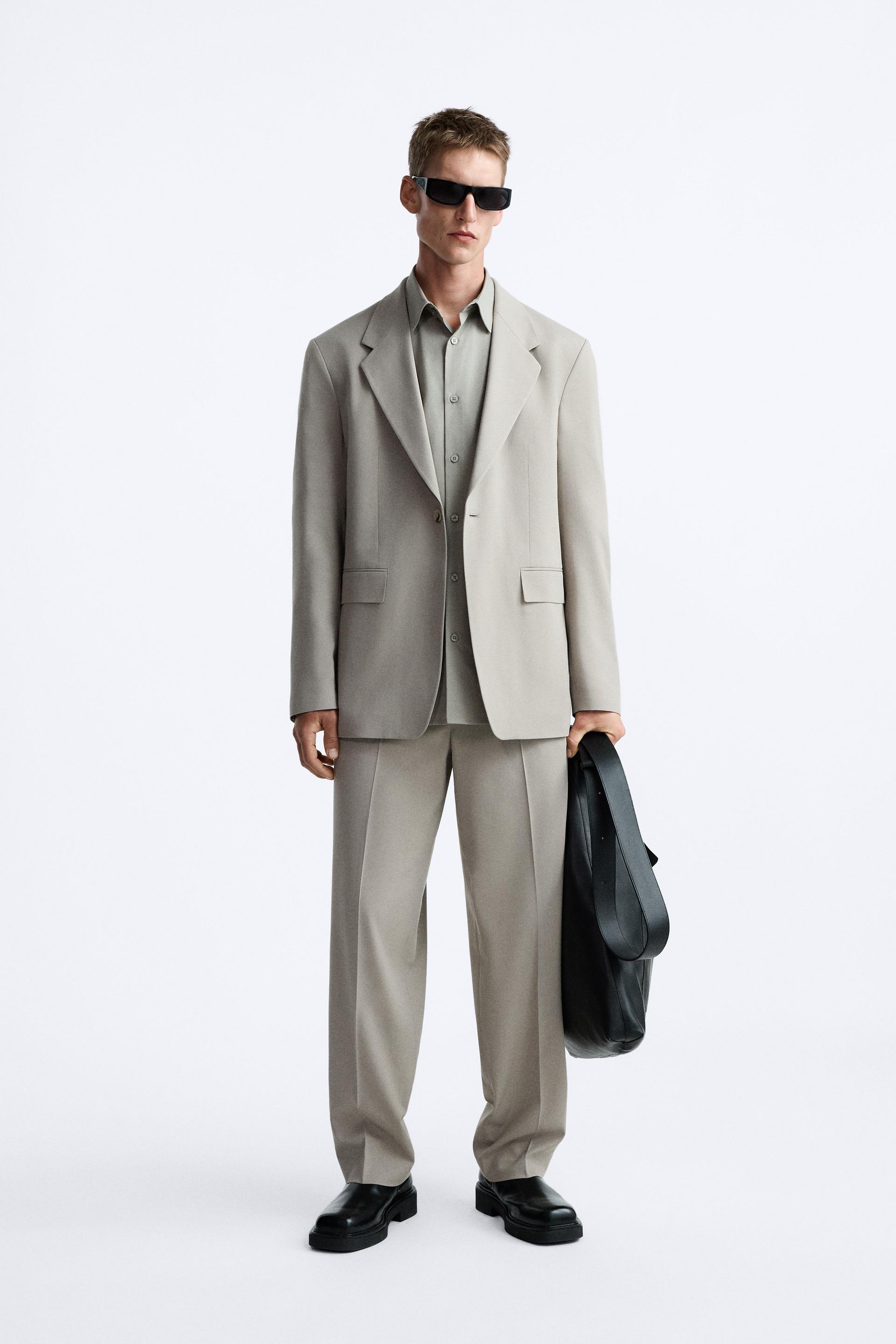Zara grey suit Clearance