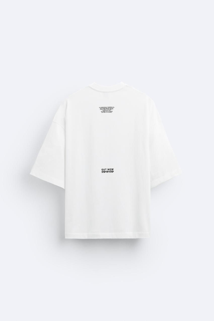 Zara oversized t shirts Clearance