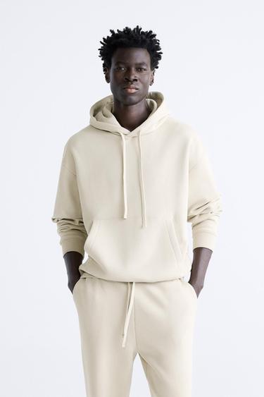 Zara camel hoodie Clearance