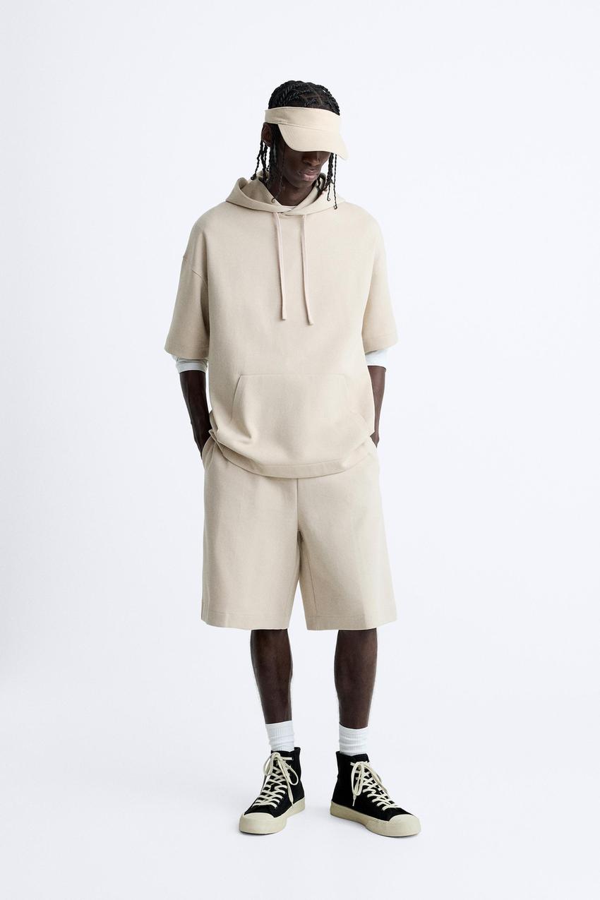 Zara essentials hoodie Clearance