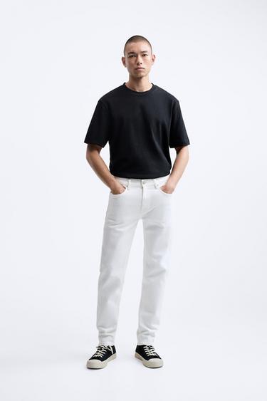 Zara white skinny jeans mens Clearance