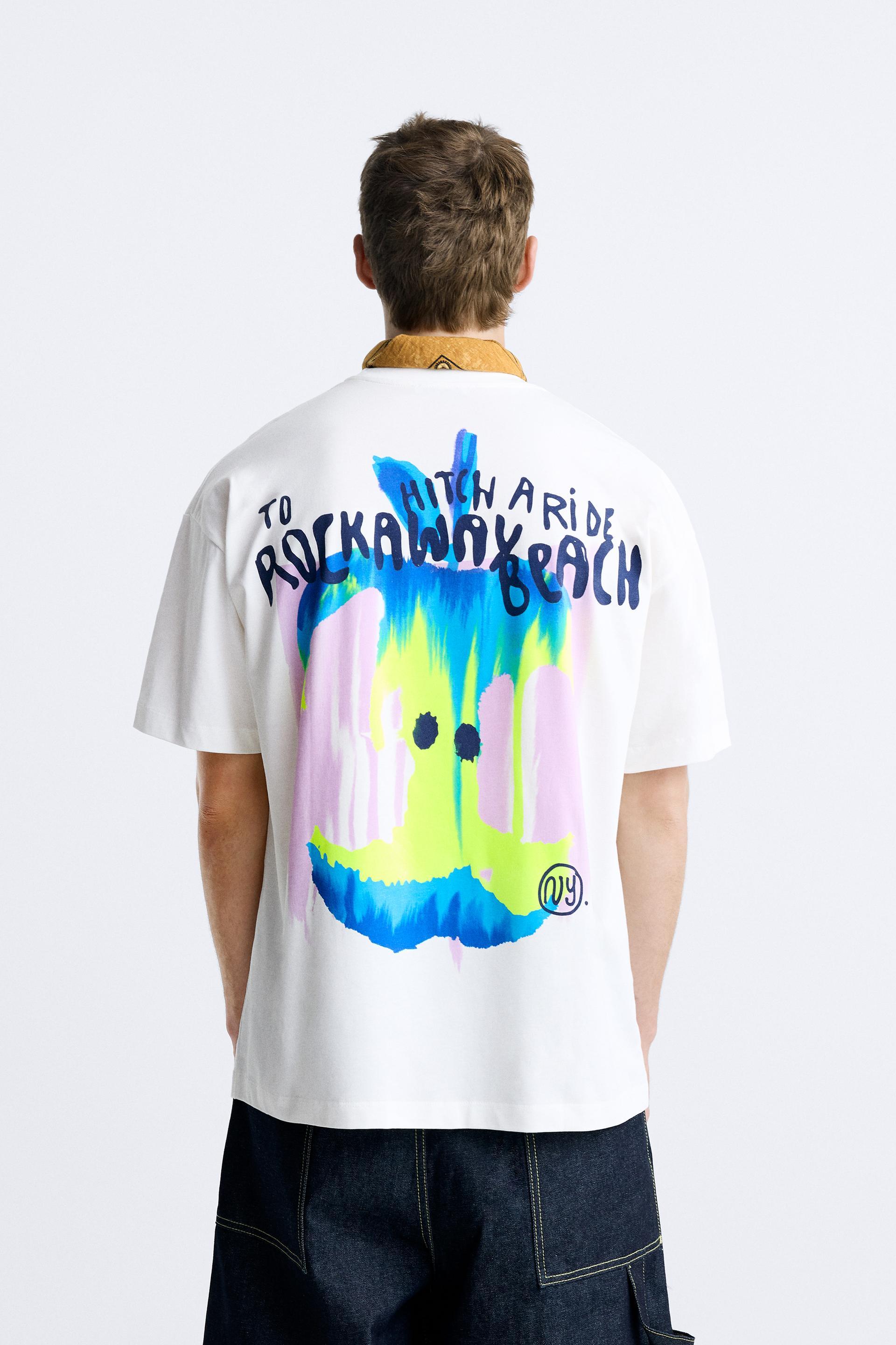 Zara rick and morty t shirt Clearance