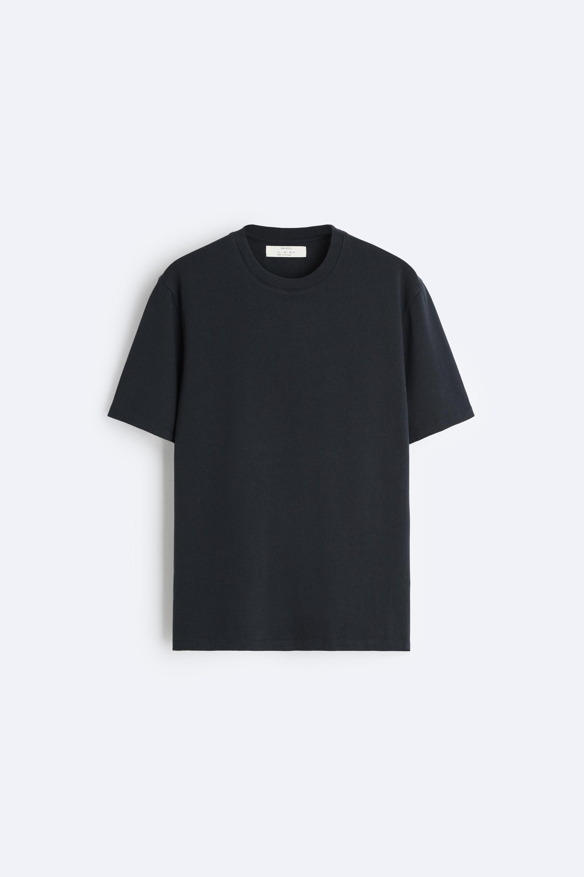 Zara t shirt regular fit clearance