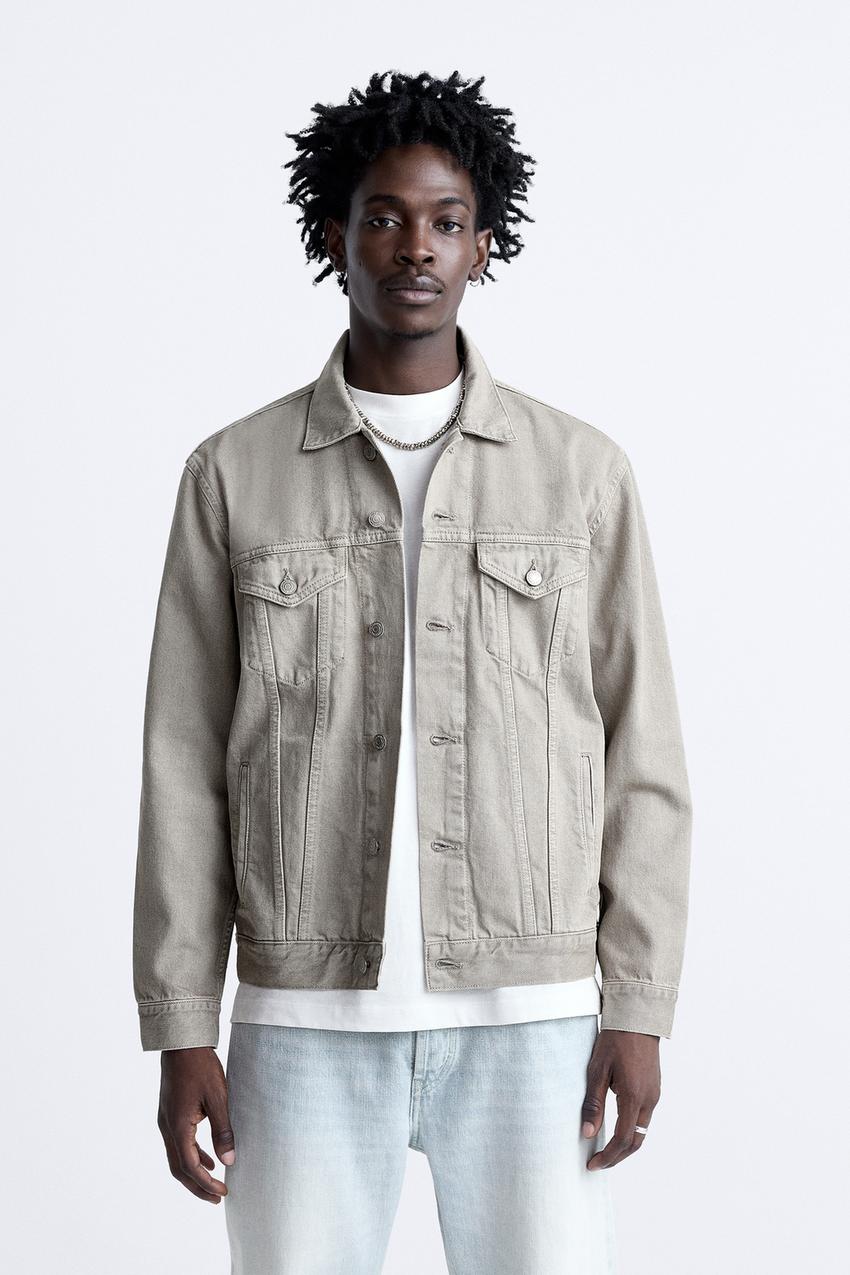 Zara mens jeans jacket Clearance