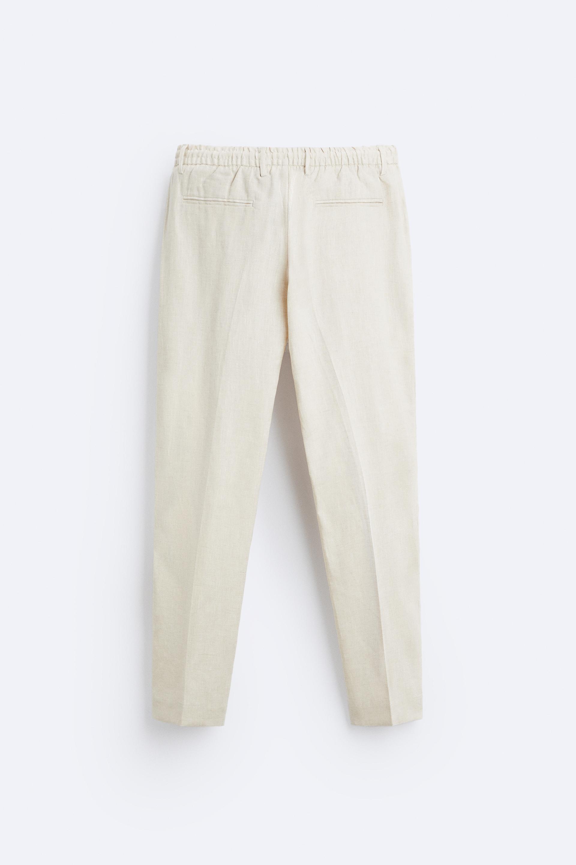 Zara men linen trousers Outlet