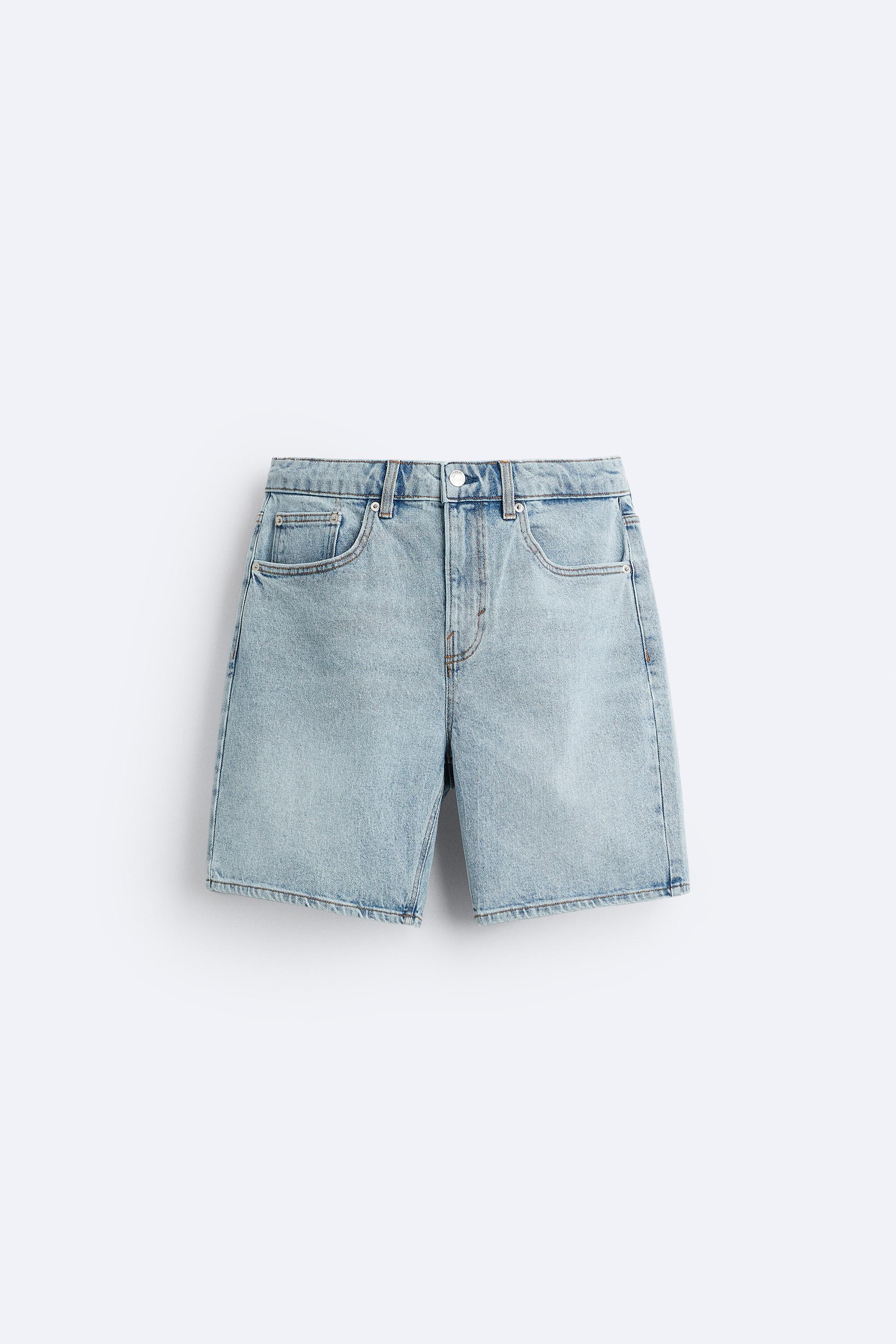 Bermuda shorts denim zara Clearance