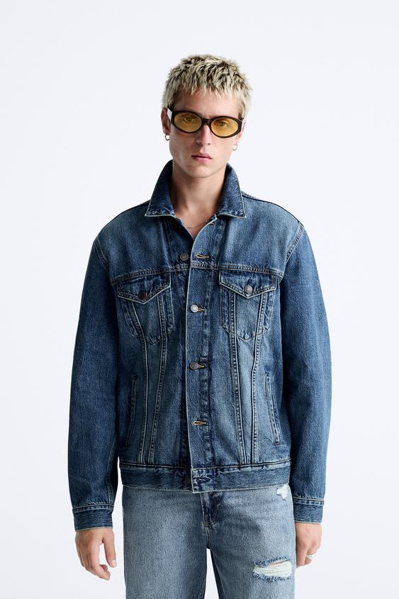 Zara mens jeans jacket Clearance