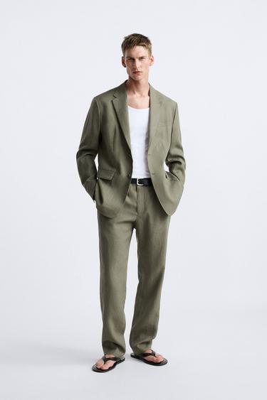 Zara men's summer suits Outlet