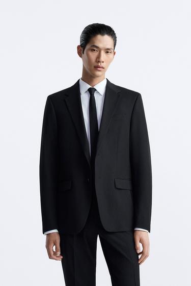 Black blazer zara man Clearance