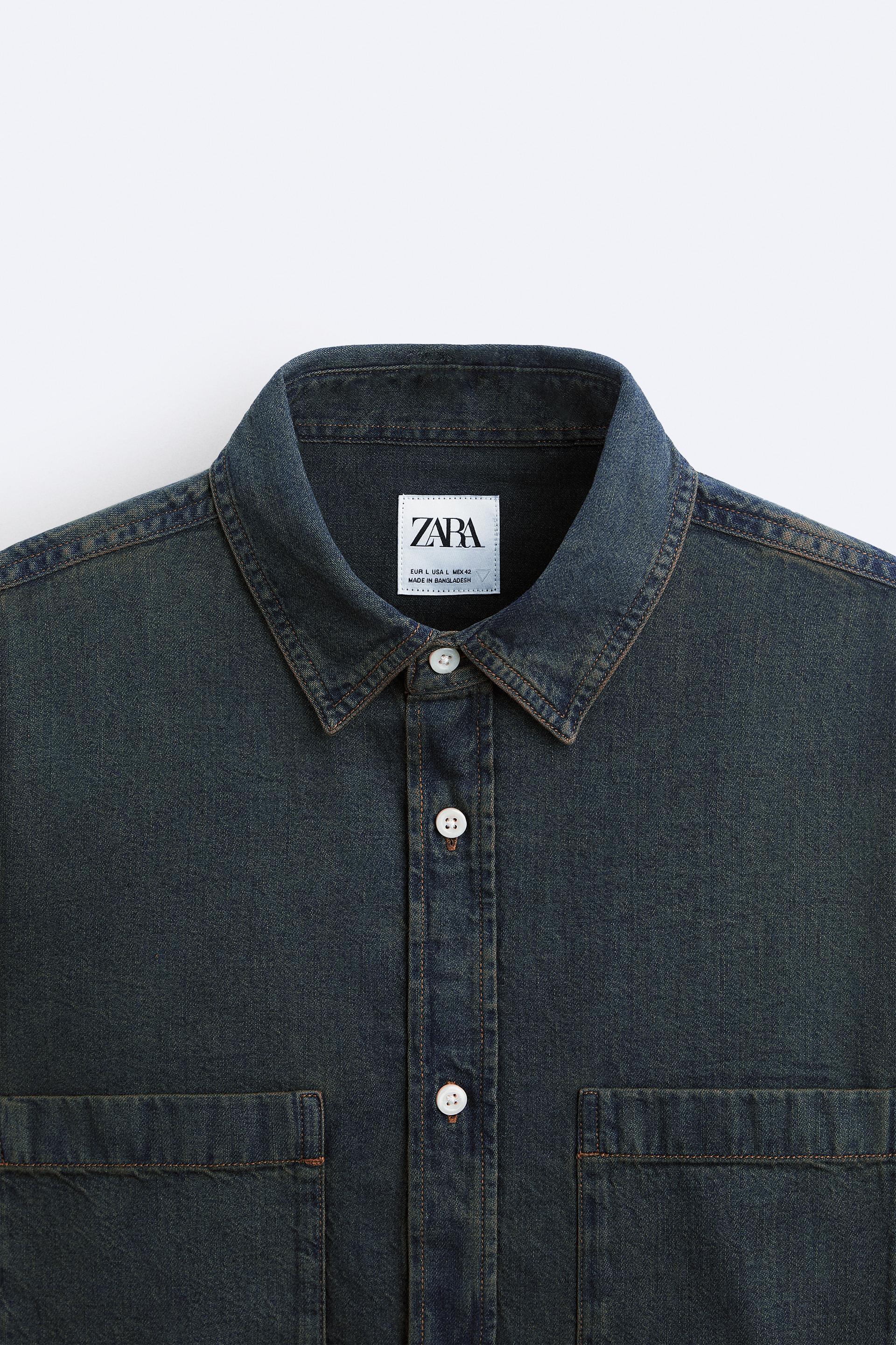 Zara ladies denim shirt Outlet