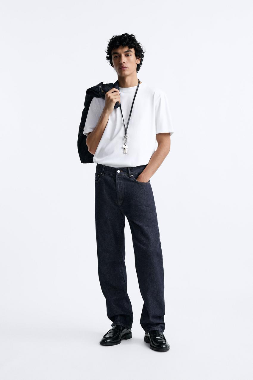 Zara man blue jeans Clearance