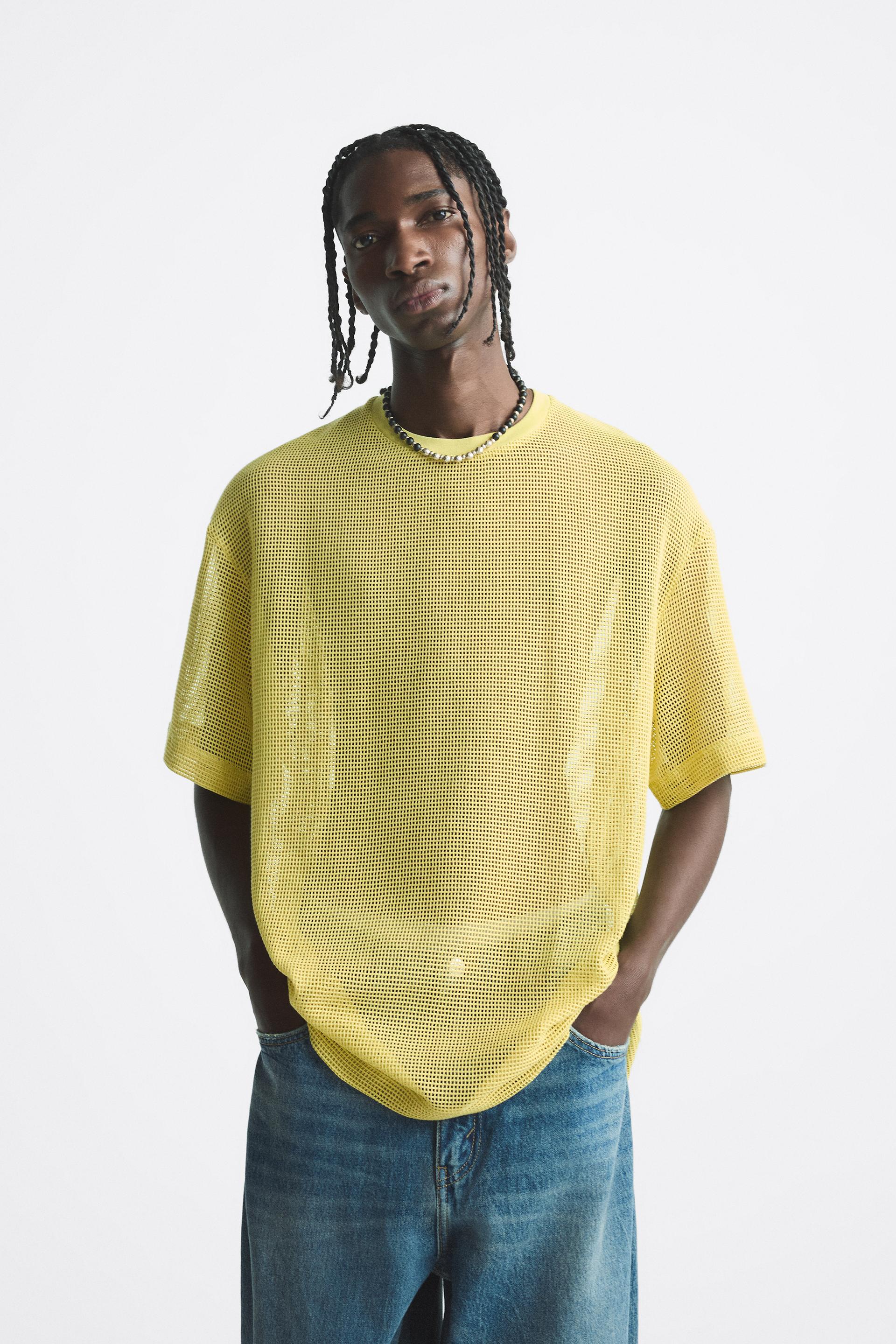 Zara mens mesh shirt Clearance