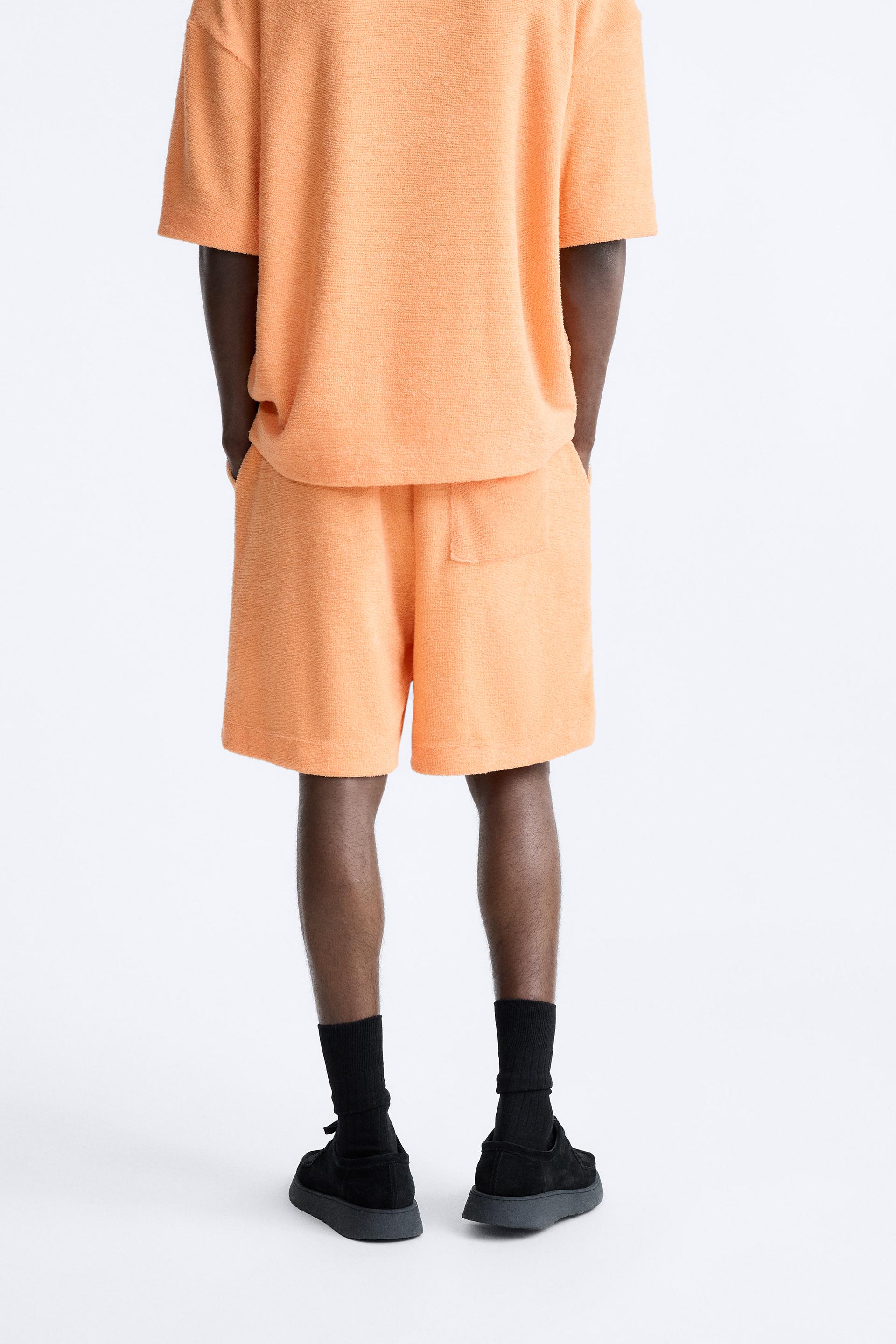Terry shorts zara Clearance