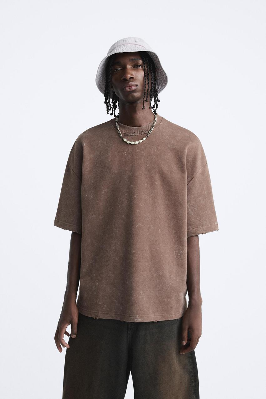 Zara pearl sweatshirt Clearance