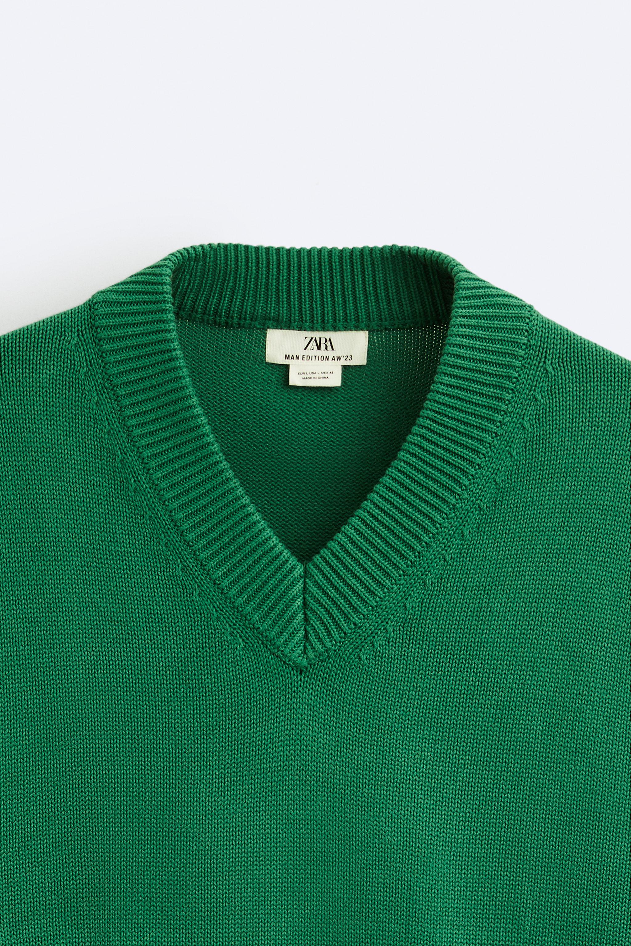 Zara V-NECK SWEATER LIMITED EDITION | Yorkdale Mall