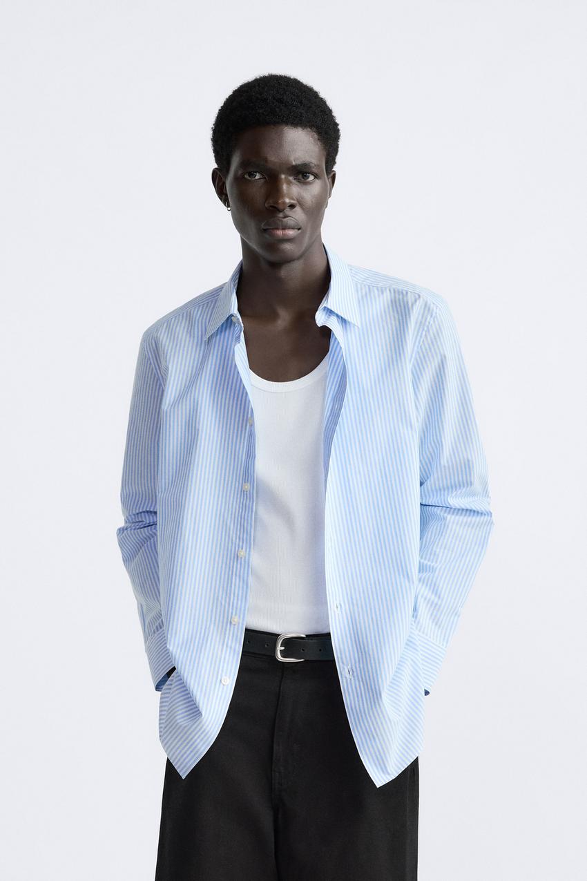 Zara dress shirt mens Clearance