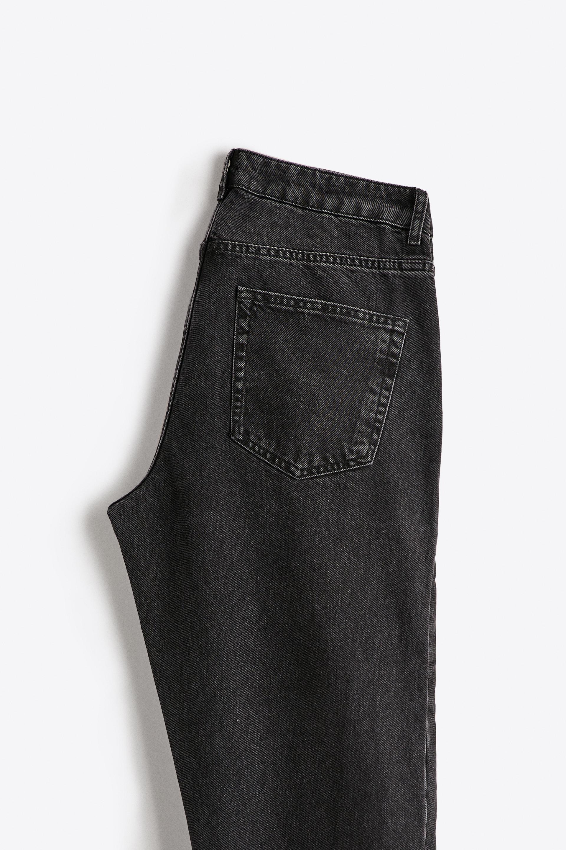 Zara men's jeans with zips Outlet