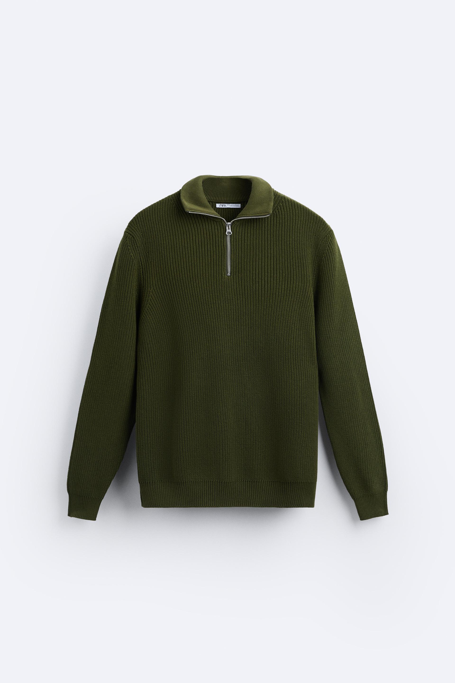 Zara dark green sweater Outlet