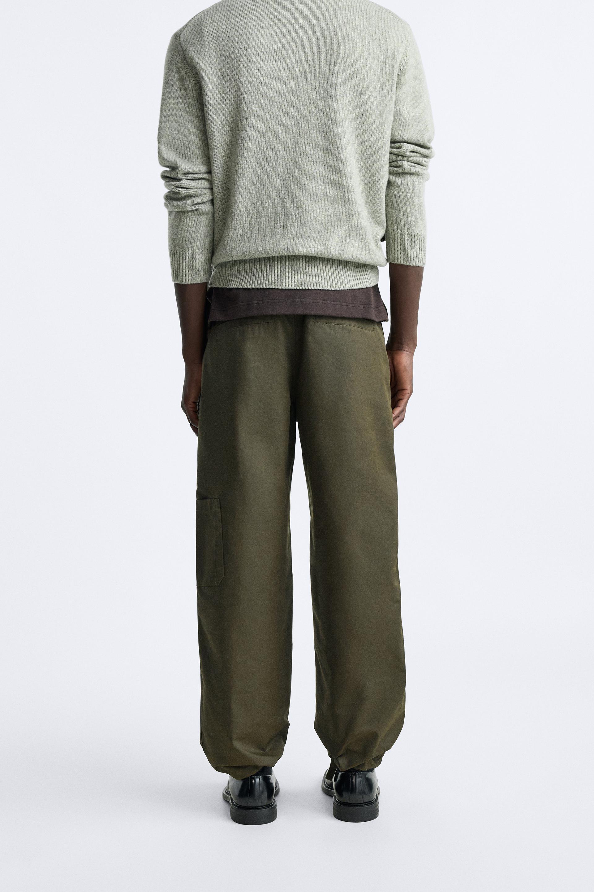 Pantalon cheap encerado zara