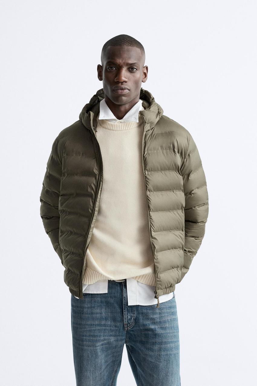 Zara padded parka Clearance