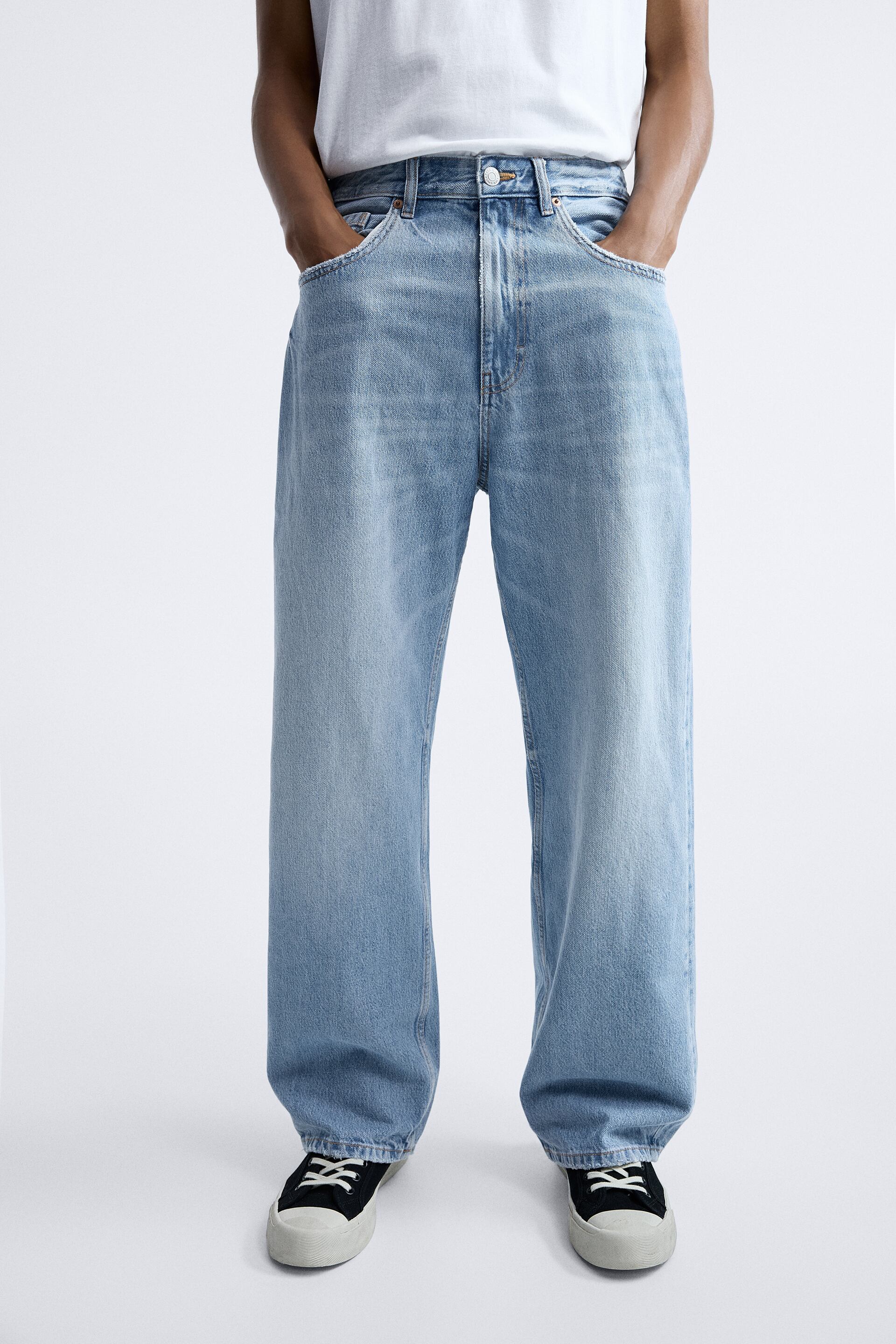 JEANS BAGGY FIT - Azul claro