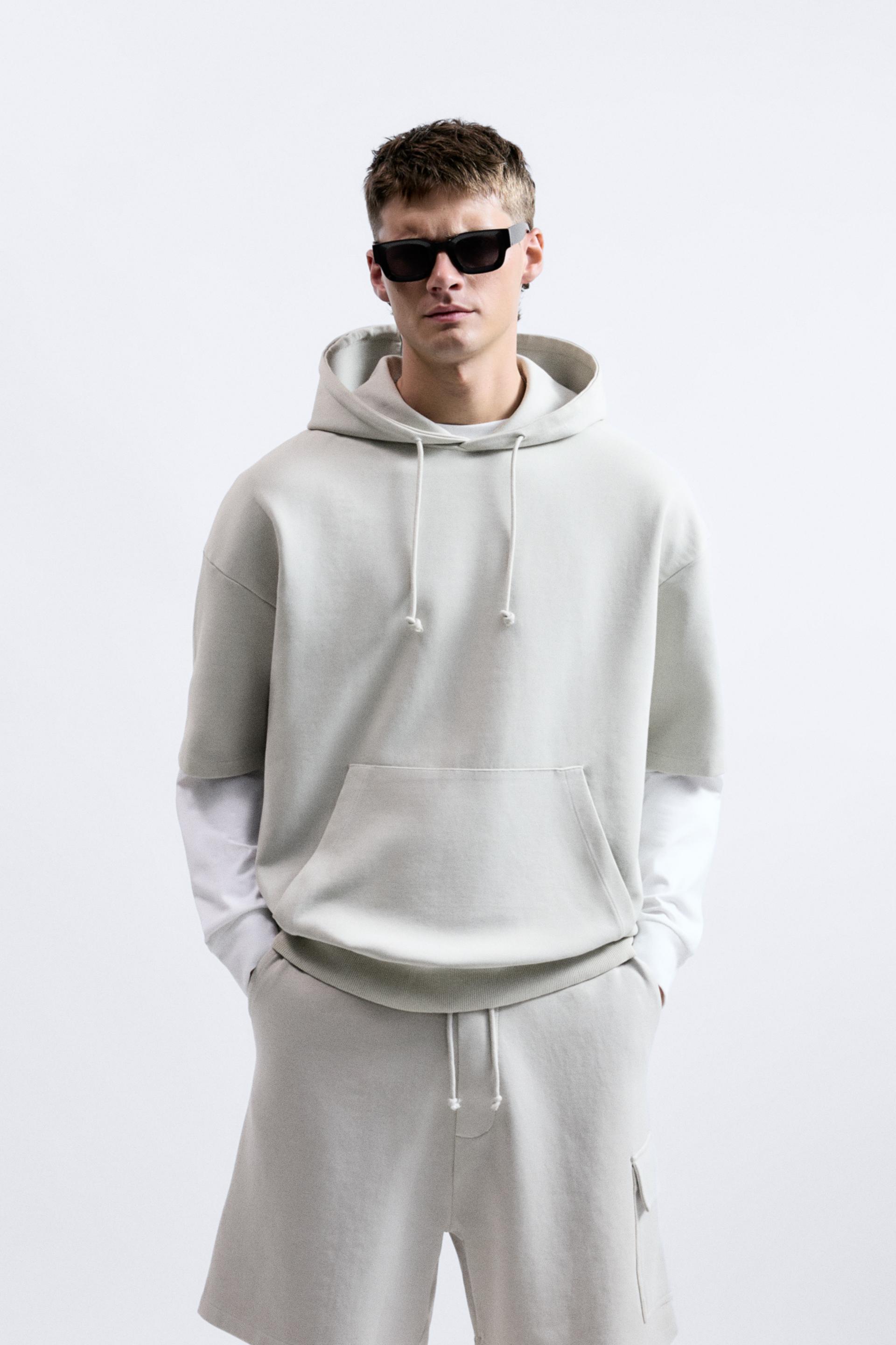 Zara long hoodie Clearance