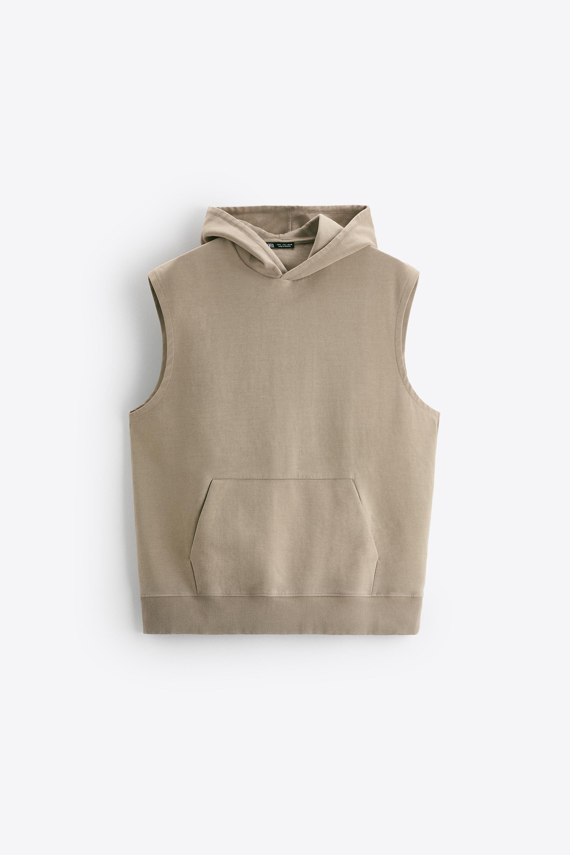 Zara camel hoodie Clearance