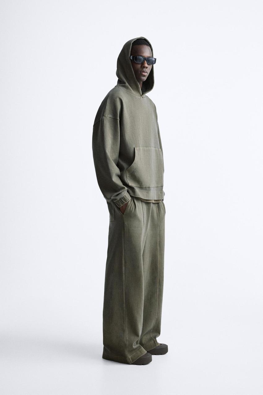 Zara wide leg jogging pants Clearance