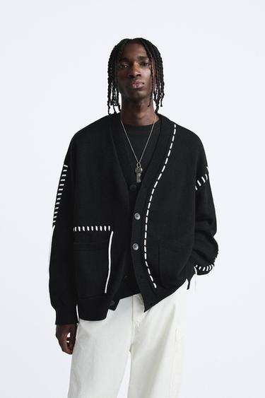 Zara mens v neck jumper Clearance