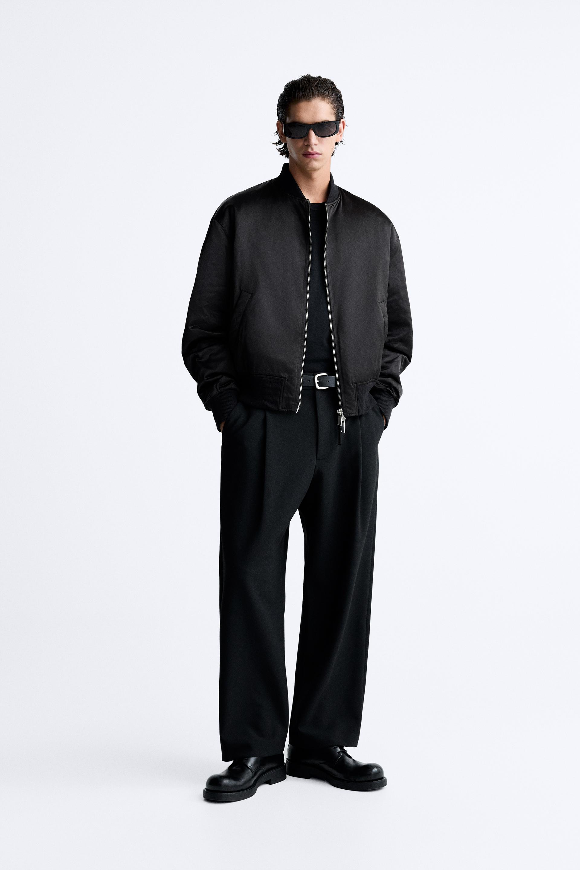 Technical bomber jacket zara Clearance