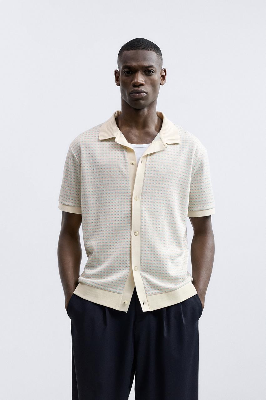 Zara mens short sleeve button up Clearance