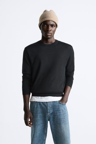 Zara mens wool jumper Clearance