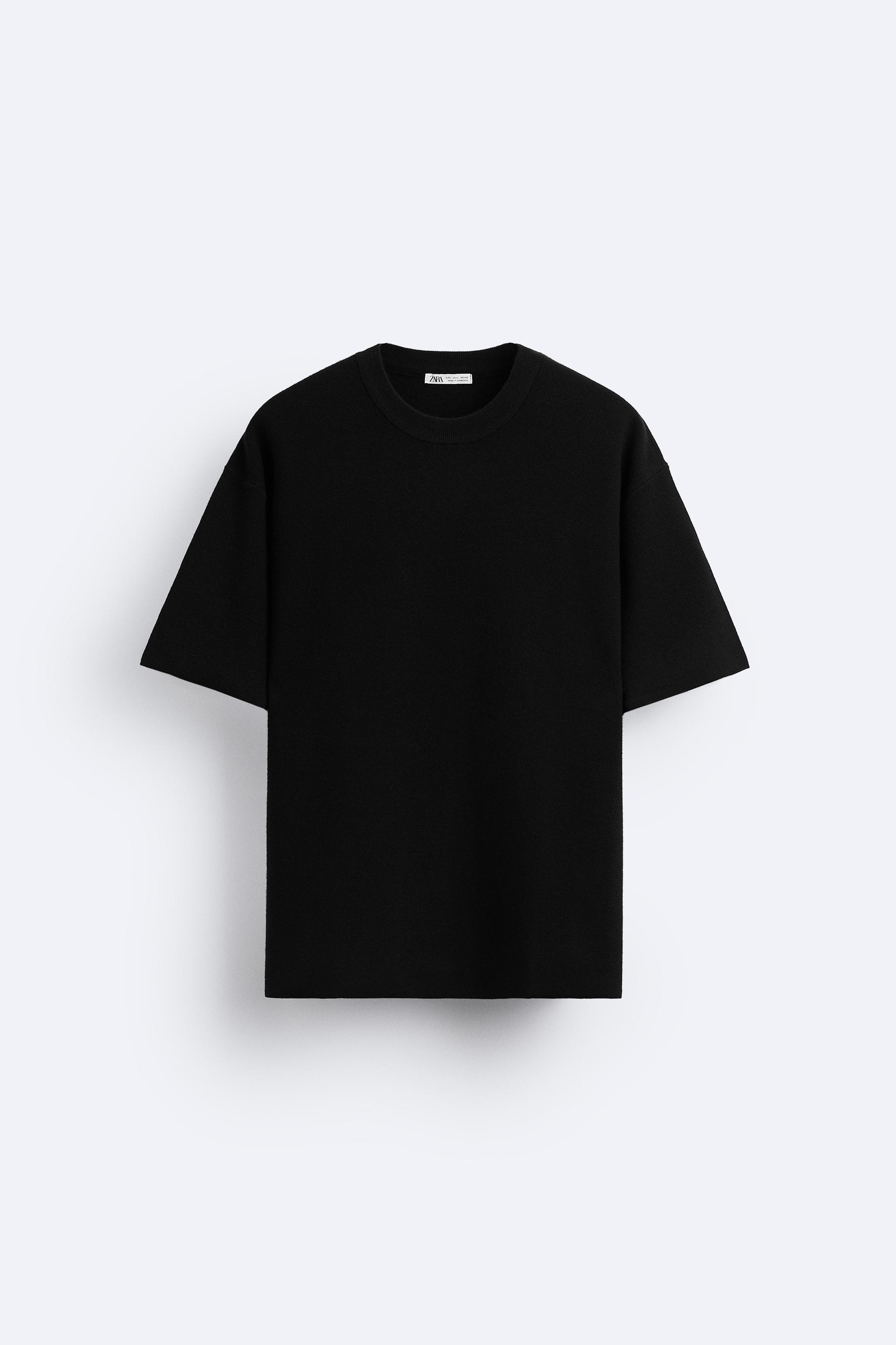 Zara basic oversized t shirt Clearance