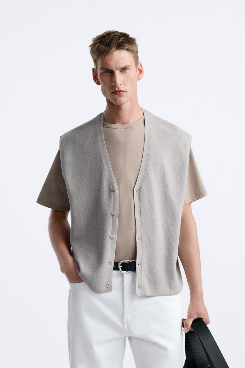 Zara wool waistcoat Clearance