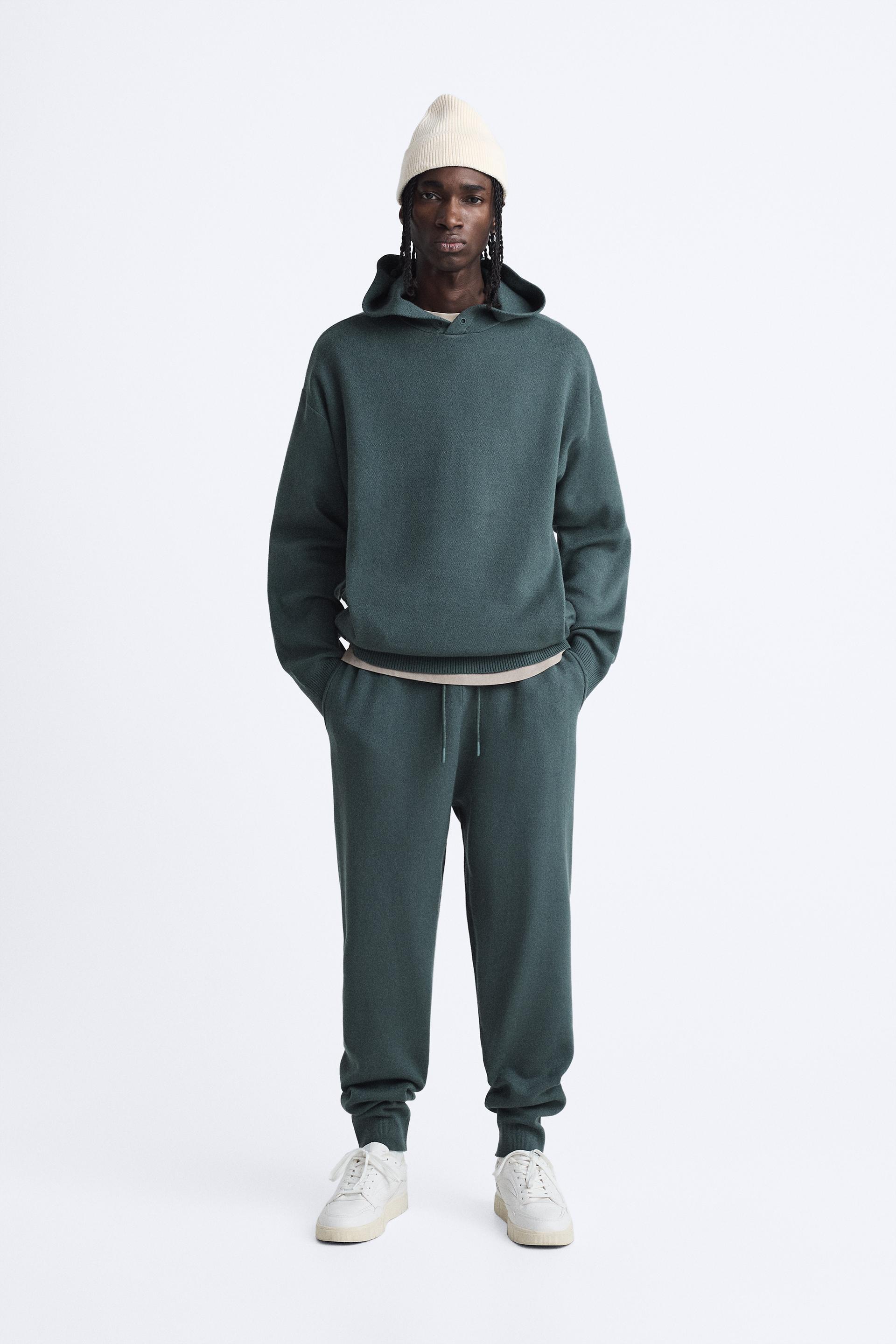 Zara knit hoodie Clearance
