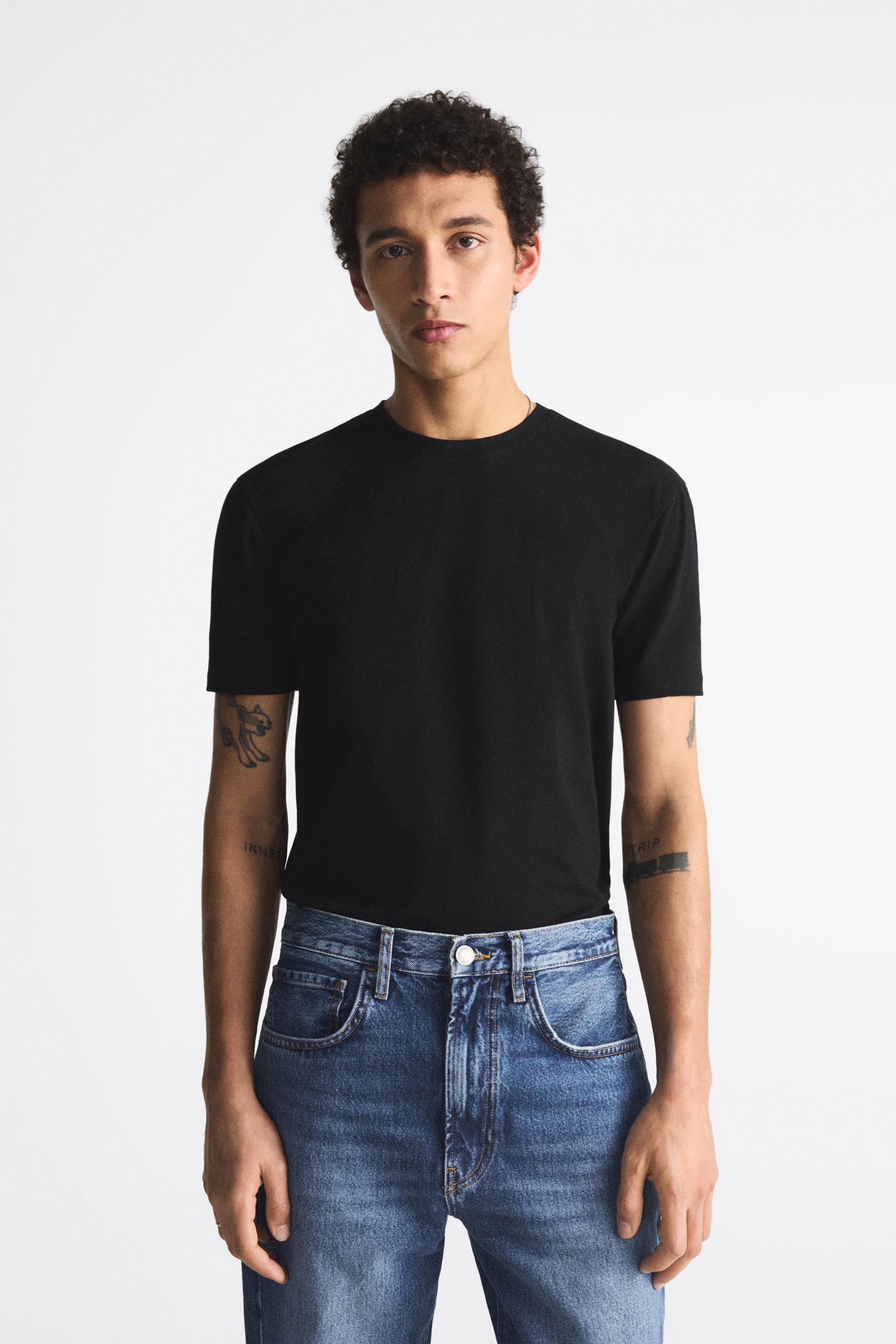 Zara slim fit t shirts Clearance
