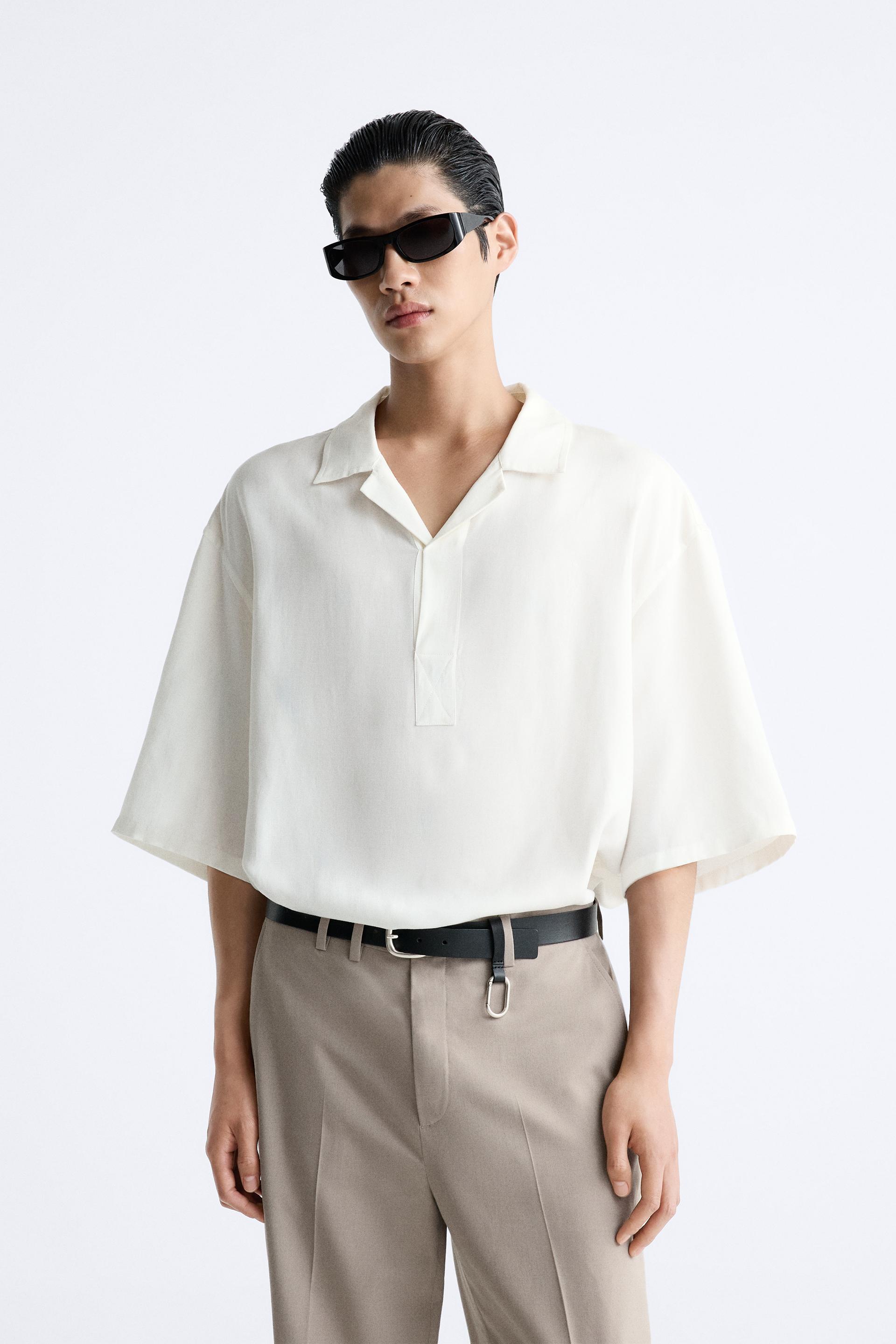 Polo 2025 blanco zara