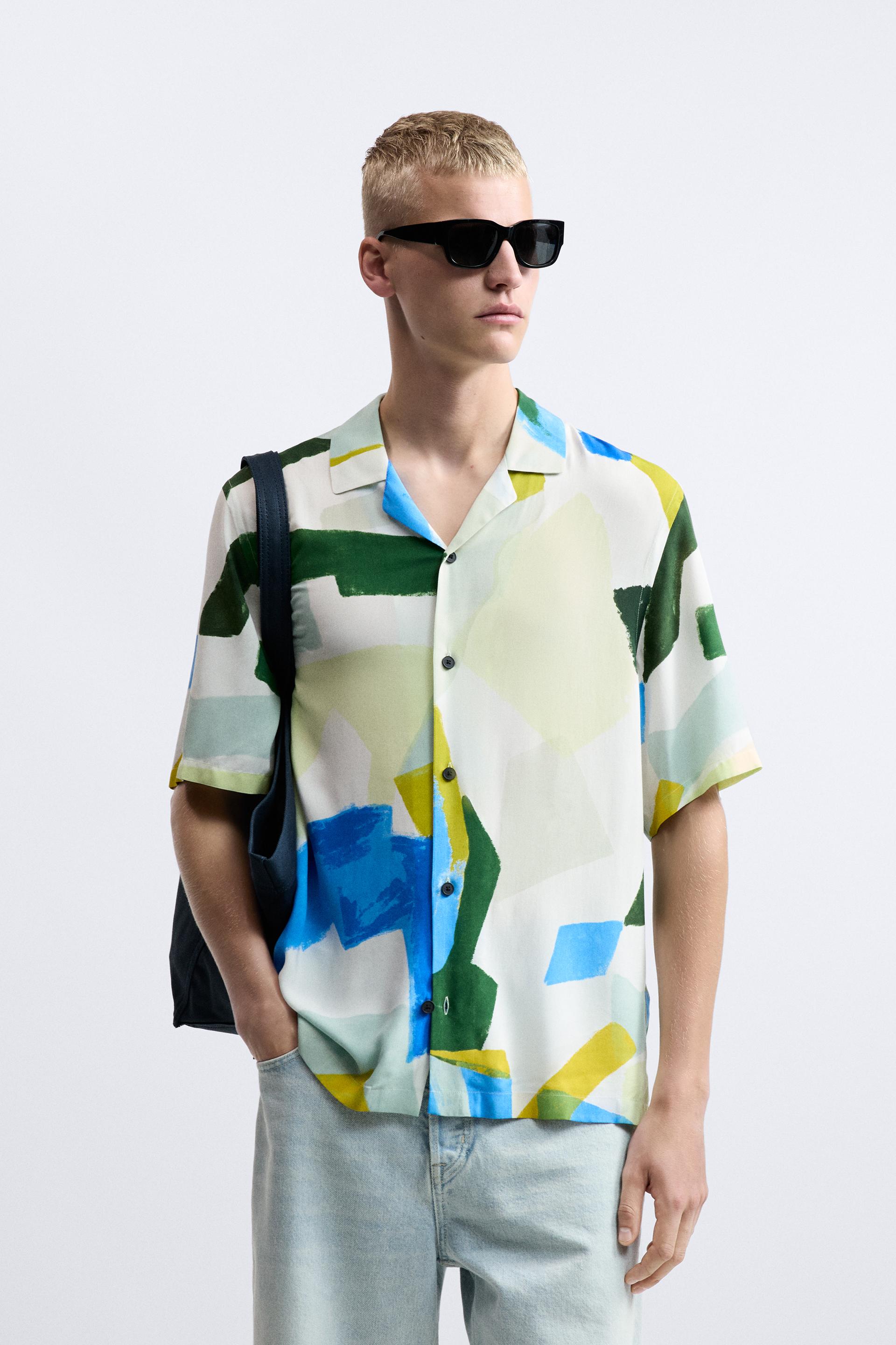Zara short sleeve shirt men Outlet