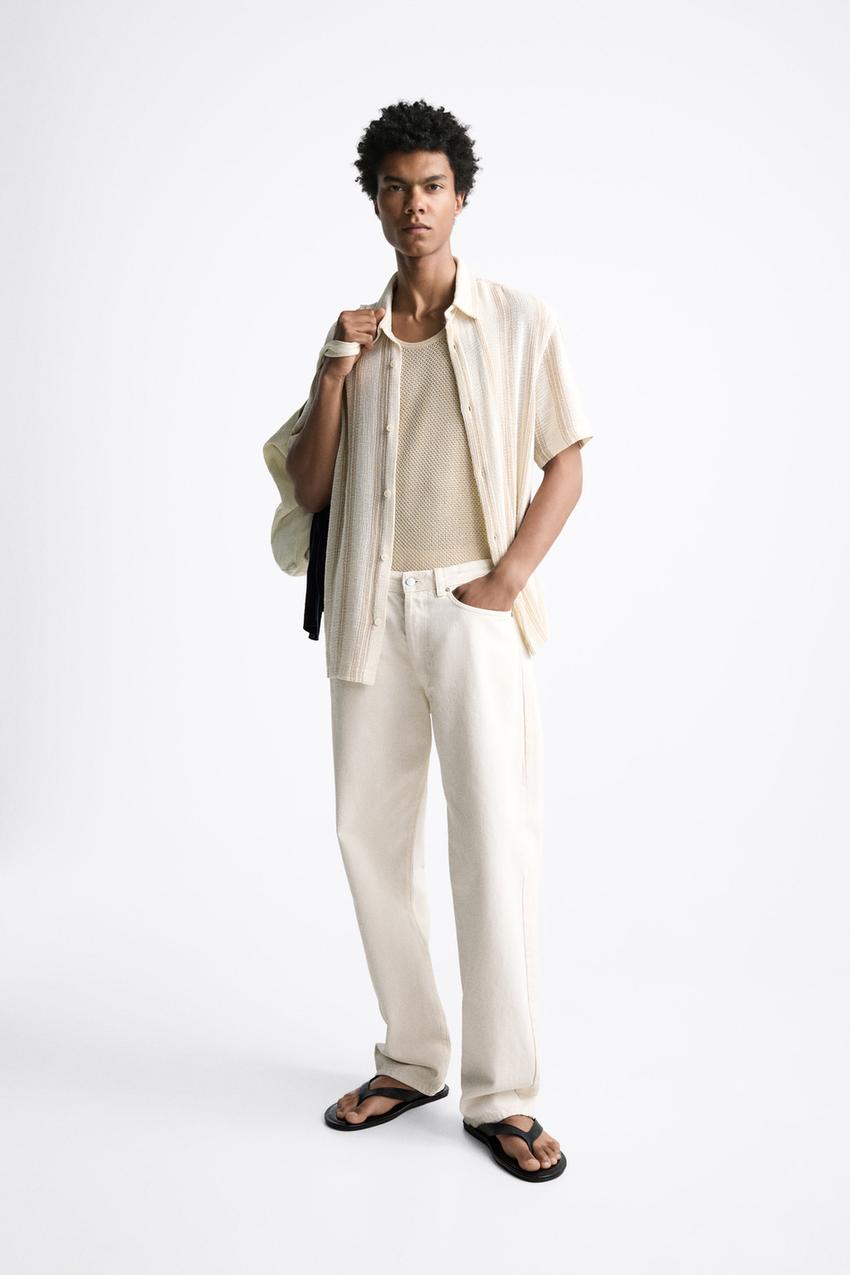 Khaki blouse zara Clearance