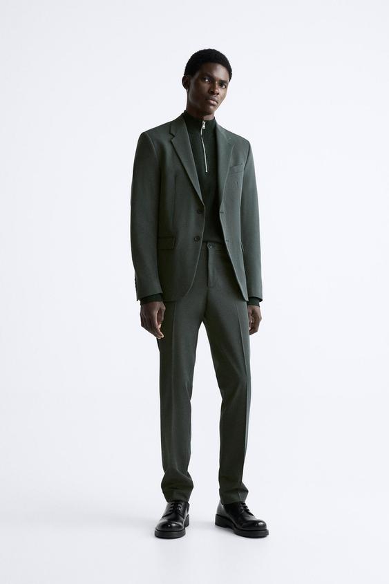 Zara black suit trousers Clearance