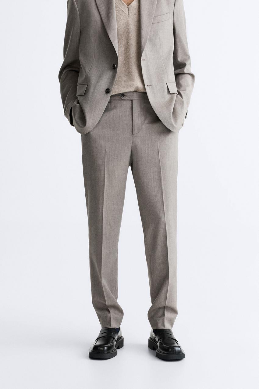 Zara grey blazer mens Clearance