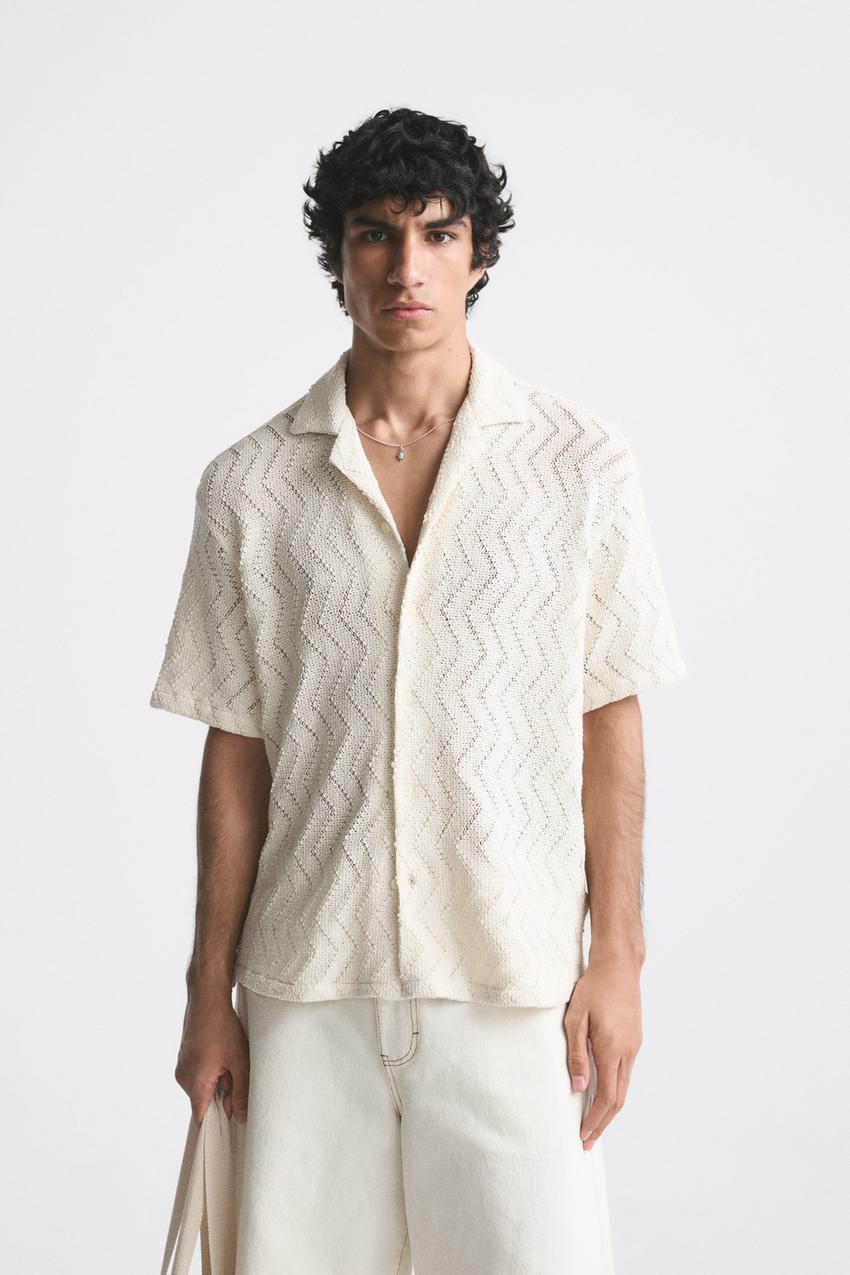 Men's shirt zara Clearance