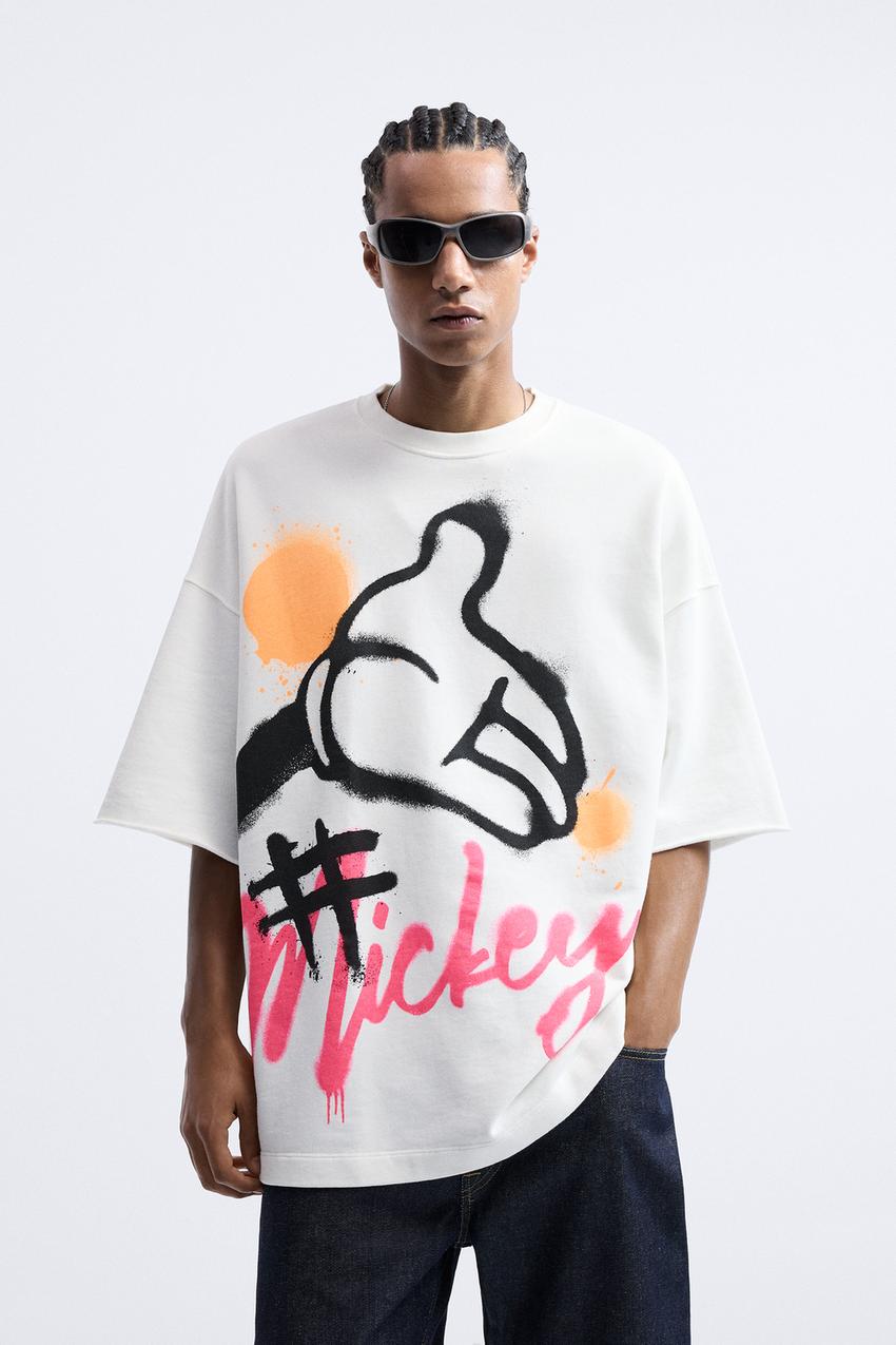 Zara mickey mouse top Clearance