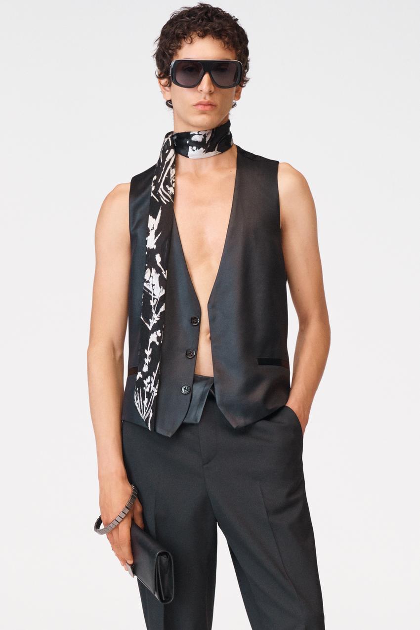 Waistcoat zara man Clearance