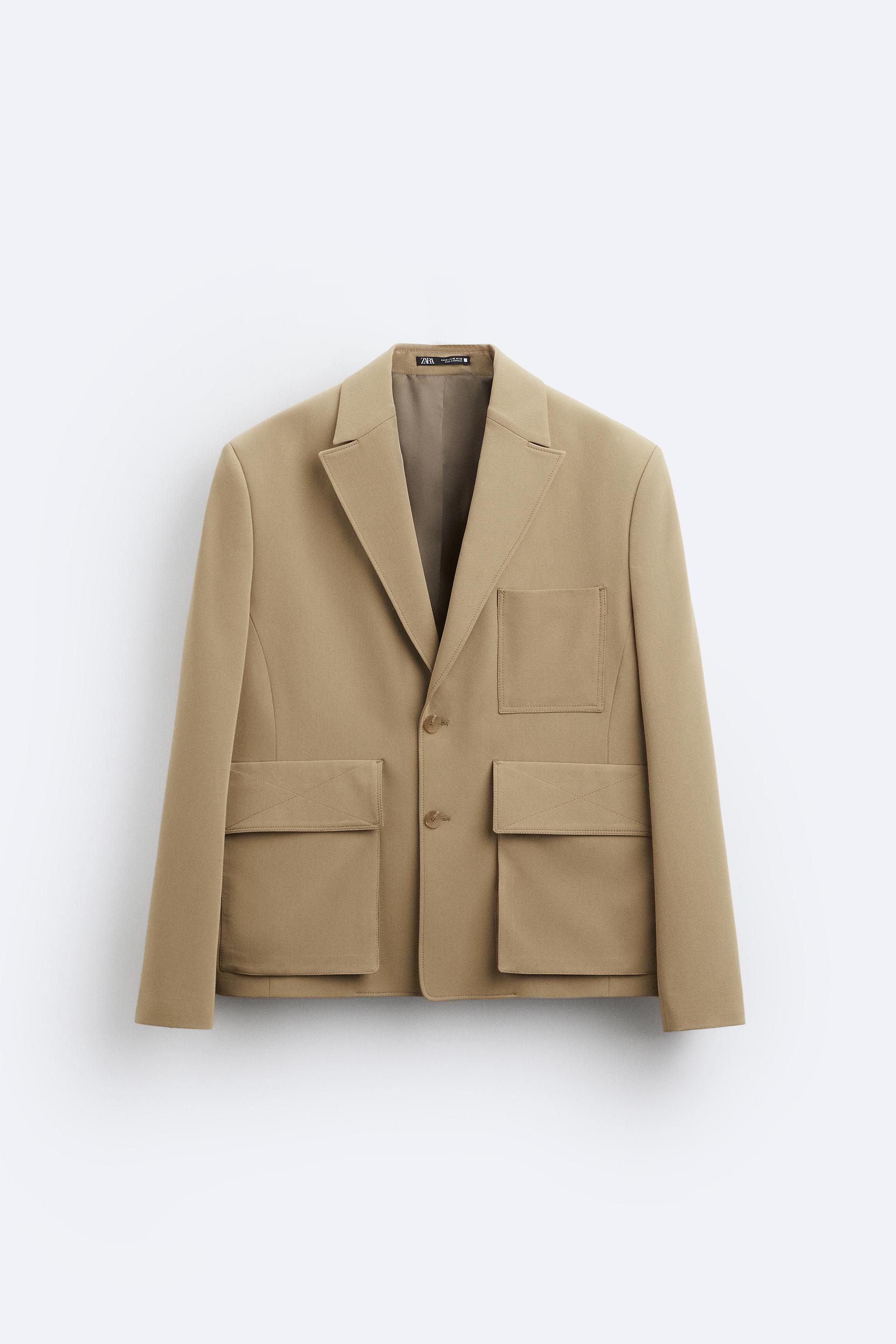 Zara patch pocket blazer Clearance