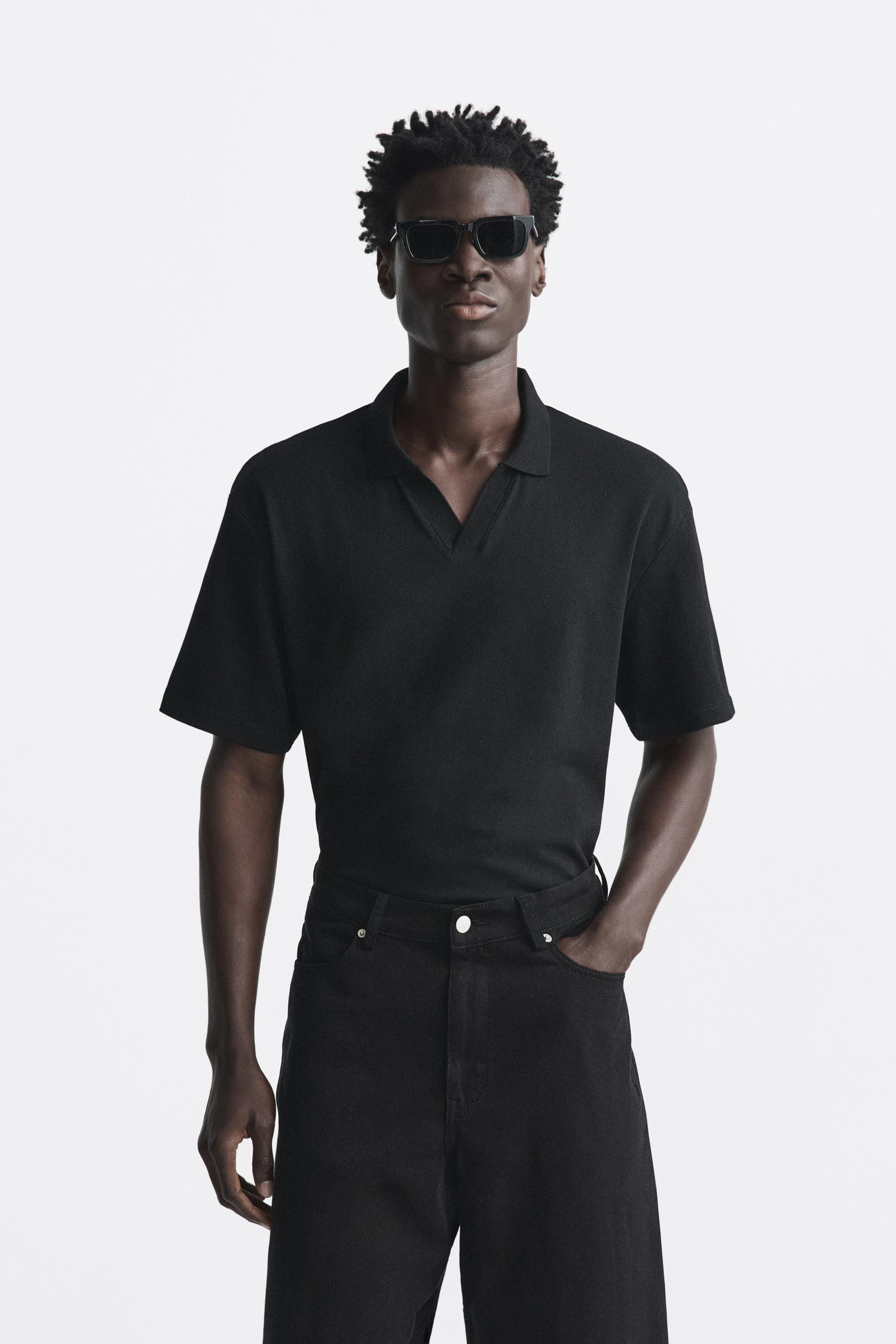 Zara mens polo tops Clearance