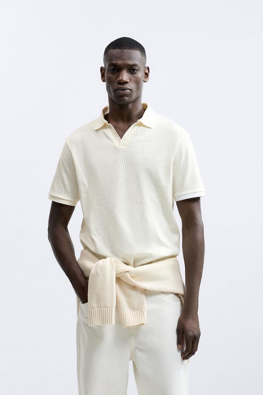 Jacquard polo dress zara Clearance