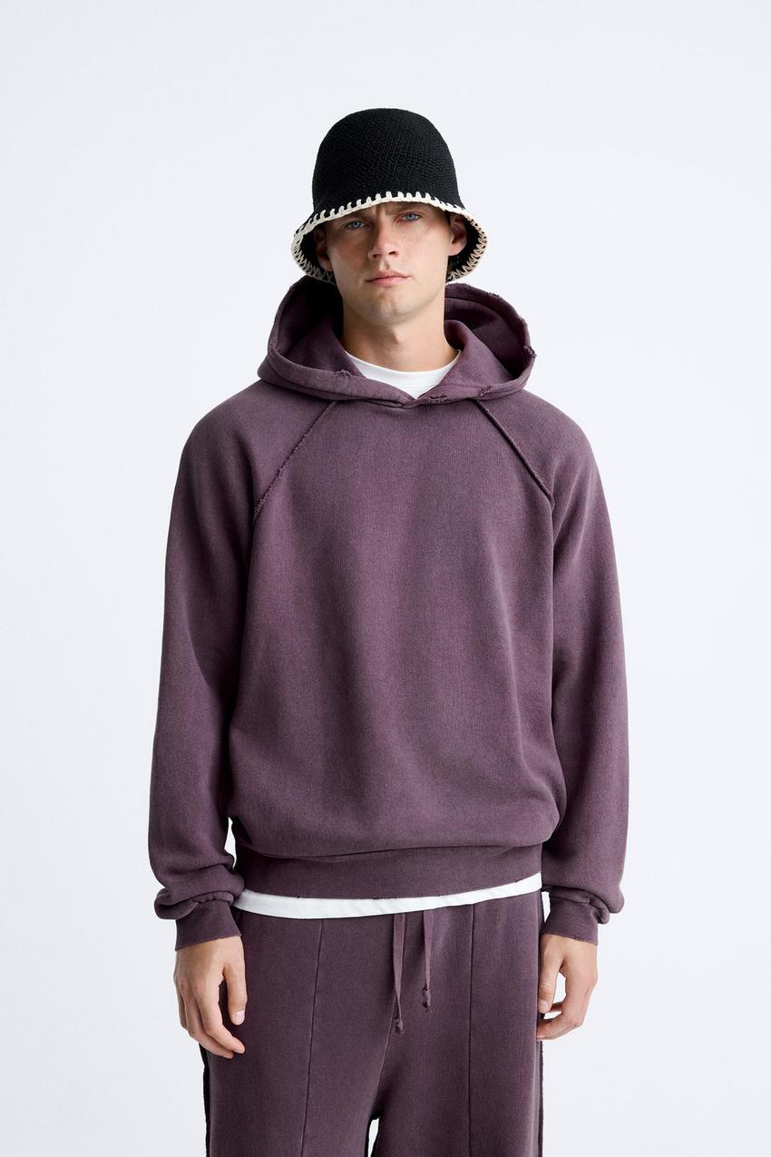 Zara essentials hoodie Clearance