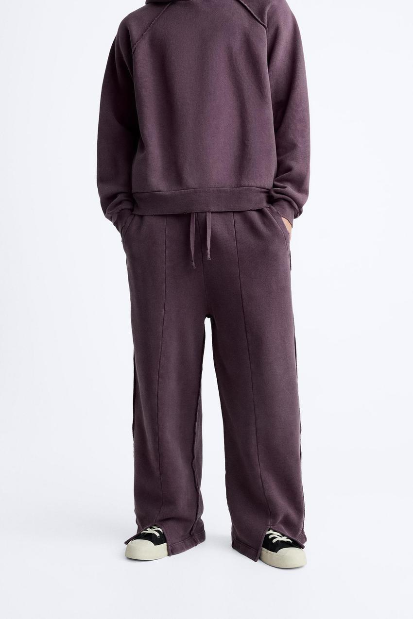 Zara washed jogging pants Clearance
